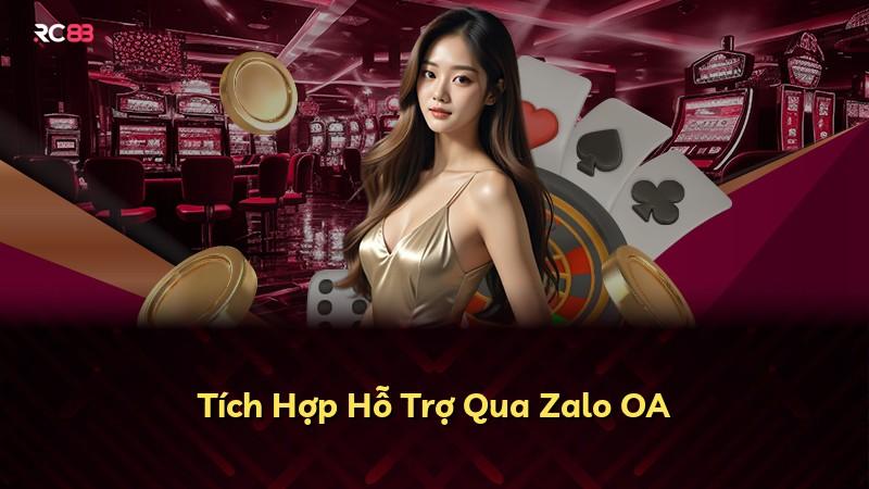 Tích Hợp Hỗ Trợ Qua Zalo OA